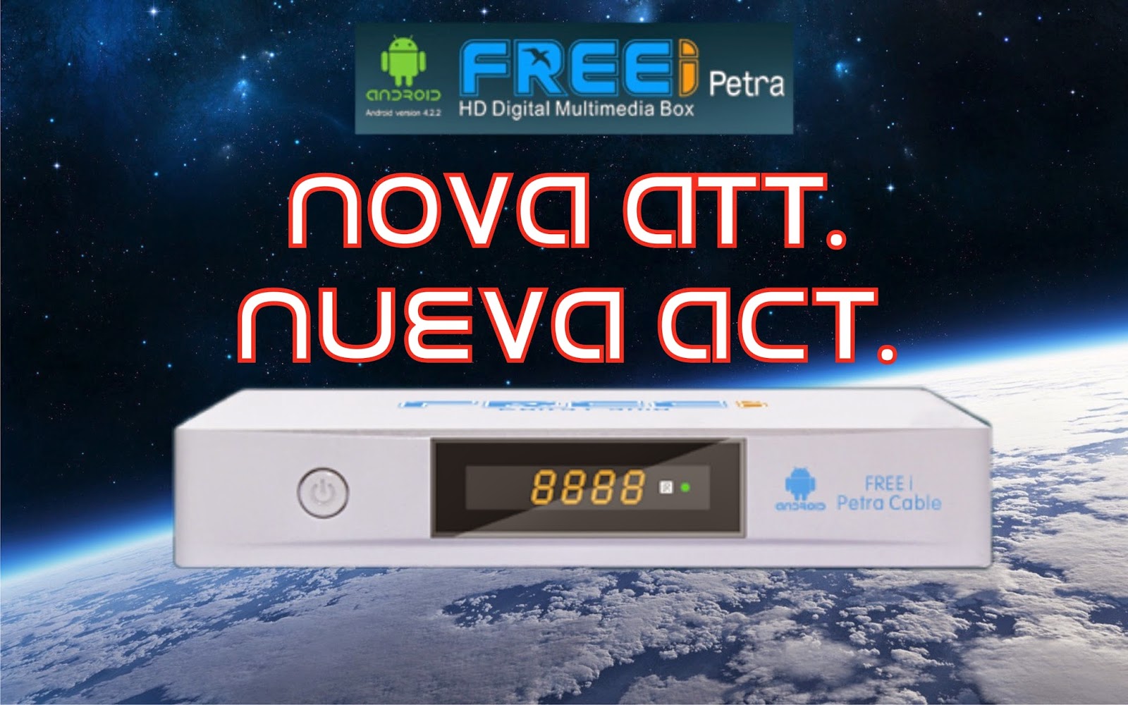 Atualização Freei Petra Cablo V1.0.0.93
