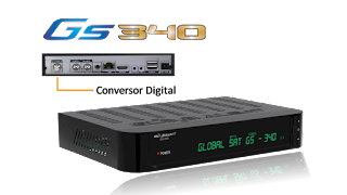 Atualização Globalsat GS 340 HD V.4.06