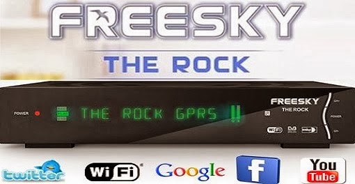 Atualização Freesky The Rock v1.18_187