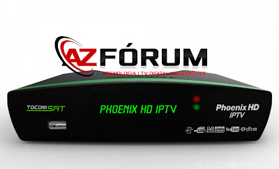 Atualização Tocomsat Phoenix HD Iptv V02.035 30/04/2017