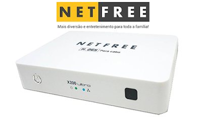 Atualização Netfree X200 Ultra V003 16/05/2017