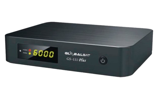 Atualização Globalsat GS 111 e GS 111 Plus HD V4.09 29/06/2017