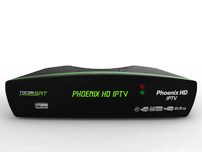 Atualização Tocomsat Phoenix HD Iptv 03/06/2017