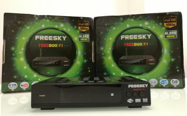 Atualização Freesky Freeduo F1 V2.13 18/06/2017