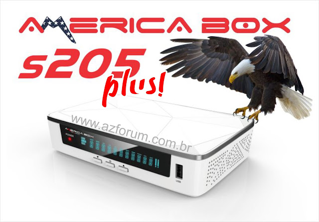 Atualização Americabox S205 Plus V2.04 22/06/2017