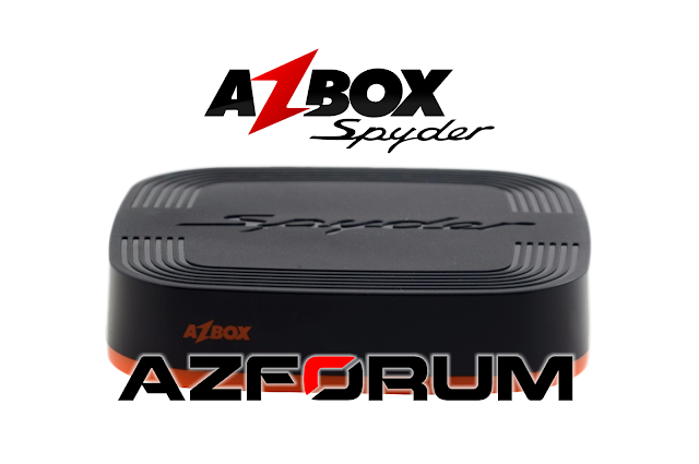 Primeira Atualização Azbox Spyder V1.01 16/08/2017