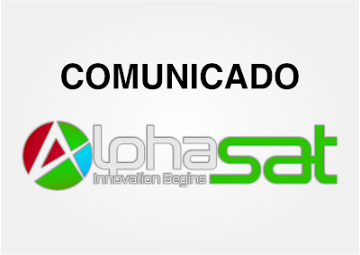 Comunicado Alphasat 21/09/2017