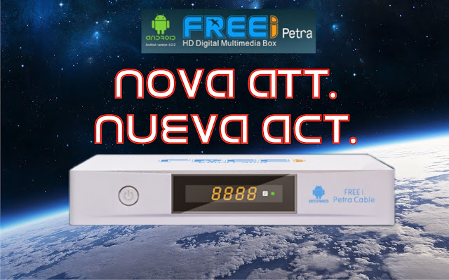 Atualização Freei Petra Cable V1.0.0.95 04/10/2017