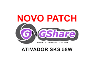 Atualização PATCH GSHARE SKS 58W 07/10/2017