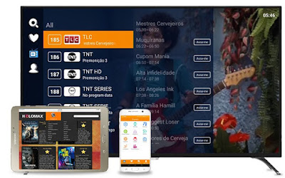 Holomax TV & VOD os melhores aplicativos de Entretenimento