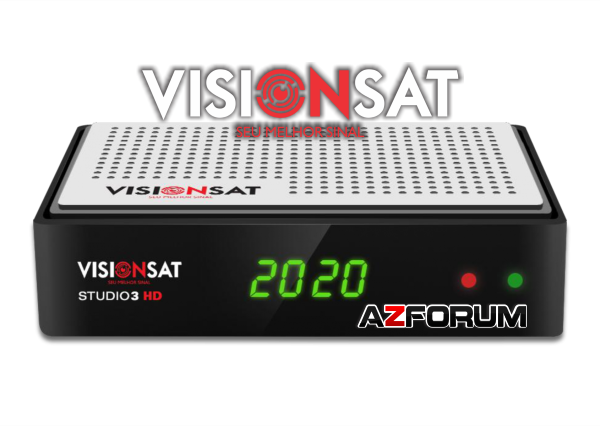 Atualização Visionsat Studio 3 HD V1.18 24/01/2018