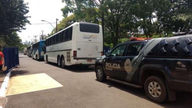 Policia Federal Apreende Seis ônibus com mercadoria vindo do Parguay