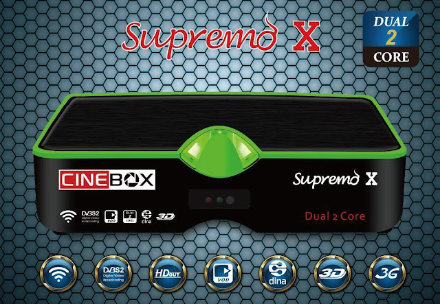 Atualização Cinebox Supremo X - 16/09/2019