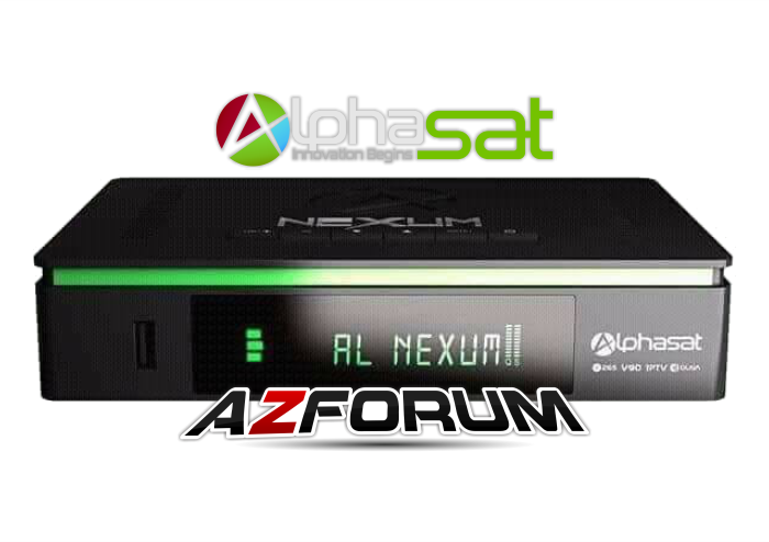 Atualização Alphasat Nexum V11.11.01.S75 - 01/11/2019