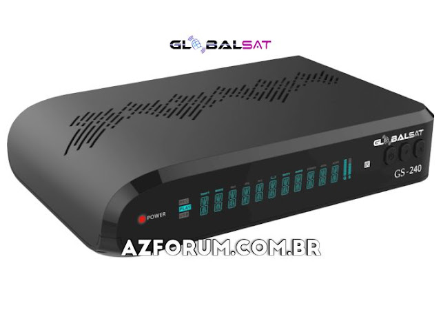 Atualização Globalsat GS 240 V2.55 - 28/02/2020