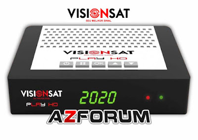 Atualização Visionsat Play HD V1.04 - 10/02/2020