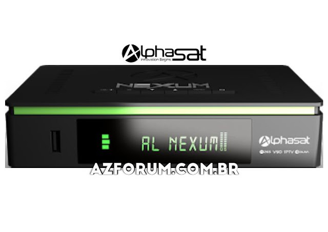 Atualização Alphasat Nexum V12.03.14.S75 - 14/03/2020
