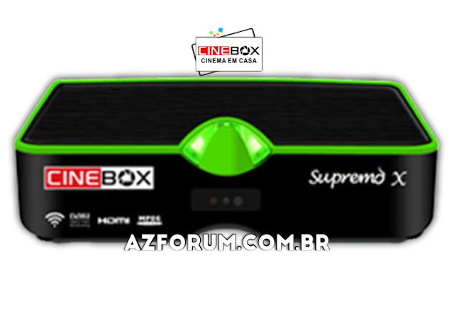 Atualização Cinebox Supremo X - 26/03/2020