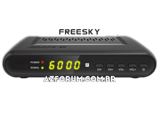 Atualização Freesky Max S V1.06.21586 - 06/04/2020