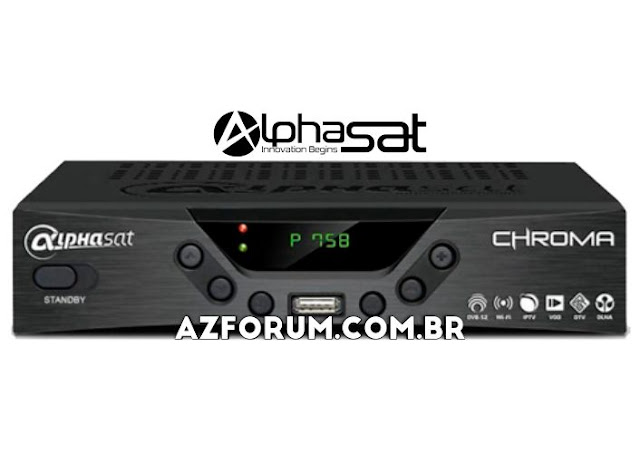 Atualização Patch Alphasat Chroma - 20/06/2020