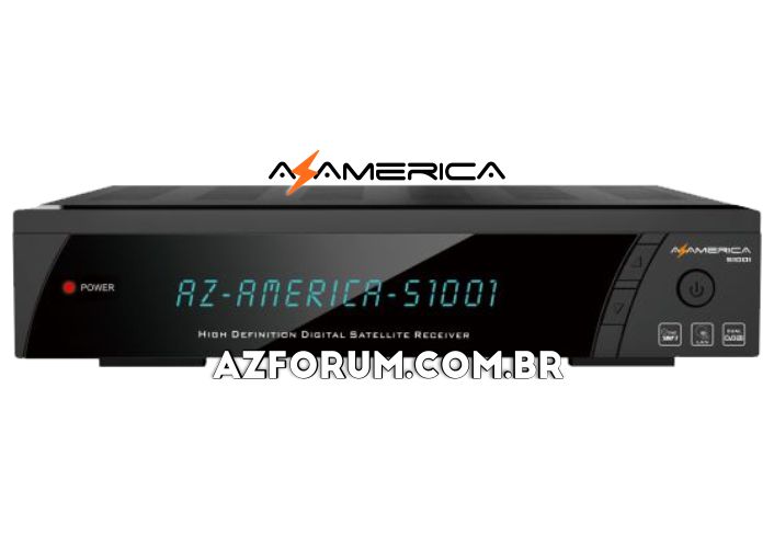 Atualização Azamerica S1001 HD V1.09.21388 - 22/06/2020
