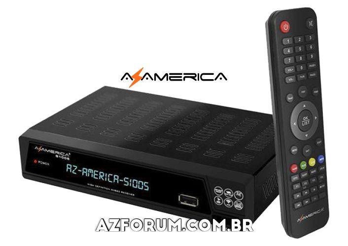 Atualização Azamerica S1005 HD V1.09.21658 - 22/06/2020