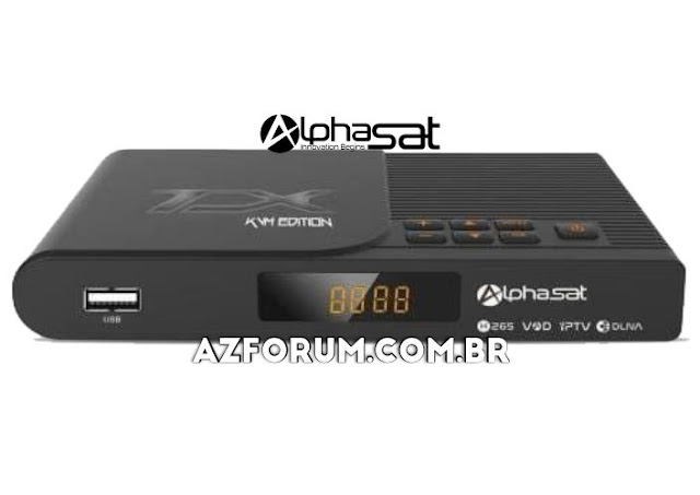 Atualização Alphasat TX V12.07.22.S75 - 24/07/2020