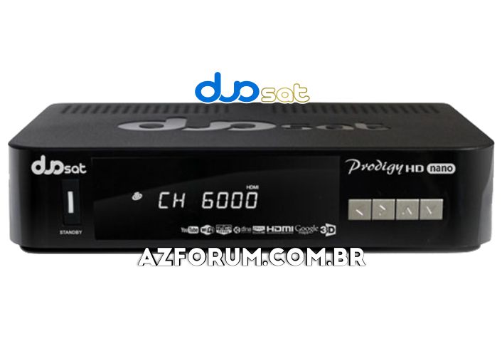 Atualização Duosat Prodigy HD Nano V13.1 - 04/08/2020