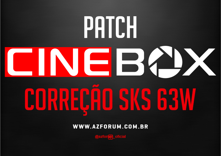 Atualização Patch Cinebox SKS 63w - 03/03/2021
