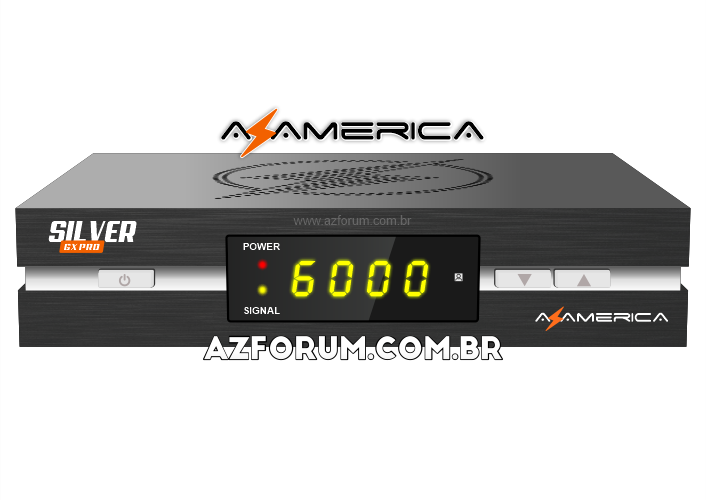Primeira Atualização Azamerica Silver GX Pro V1.05 - 01/04/2021