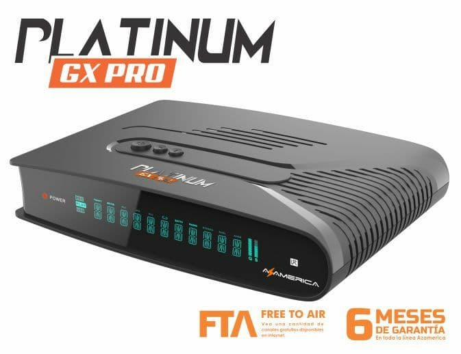 Lançamento AZ-America Platinum GX Pro - 09/04/2021