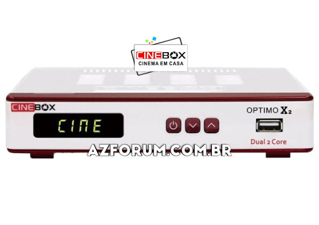 Atualização Cinebox Optimo X2 - 24/05/2023