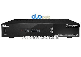 Atualização Duosat Prodigy HD V13.4 - 14/05/2021