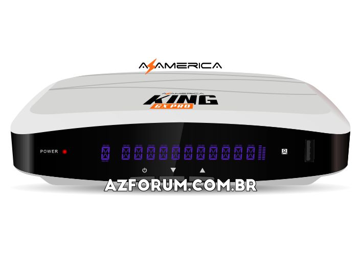 Atualização Azamerica King GX Pro V1.10 - 24/05/2021