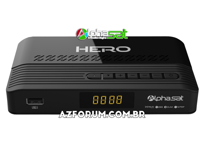 Atualização Alphasat Hero V15.09.01.S85 - 02/09/2023